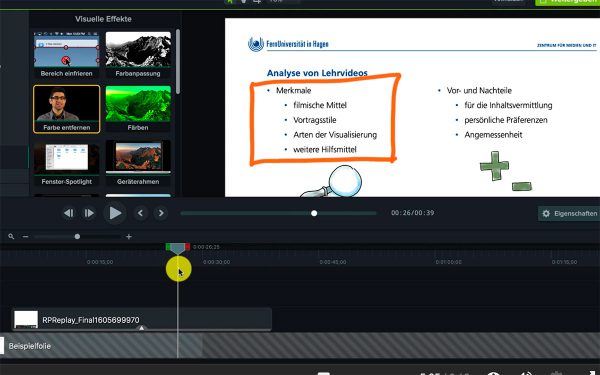 Screenshot Camtasia Tutorial