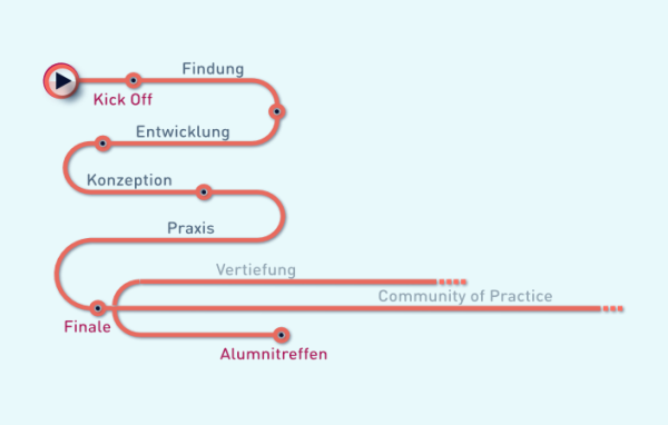 Stilisierte Darstellung des DTL-Ablaufs