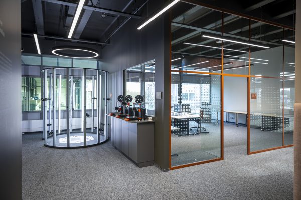 Räumlichkeiten des Immersive Collaboration Hub