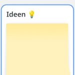 Screenshot des Kurznotizstapels
