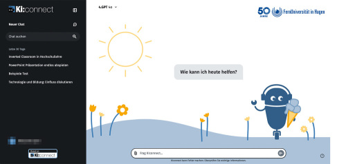 Screenshot KI:connect.nrw